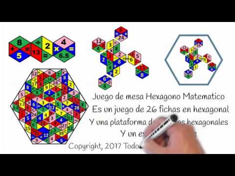 Juego De Mesa El Hexagono Matematicocopyright C 2017 Todos Los Derechos Reservados Youtube