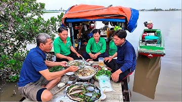 Tập 53. Lai Rai Tê Tái Với Lẩu Mắm Cá Chạch, Cá Lóc Cuốn Bánh Tráng Trên Đồng Nước Nổi Mộc Hóa 