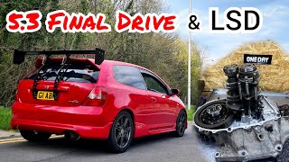 BEST MODIFICATION For The EP3 TRACK Build! **5.3 Final Drive & LSD**