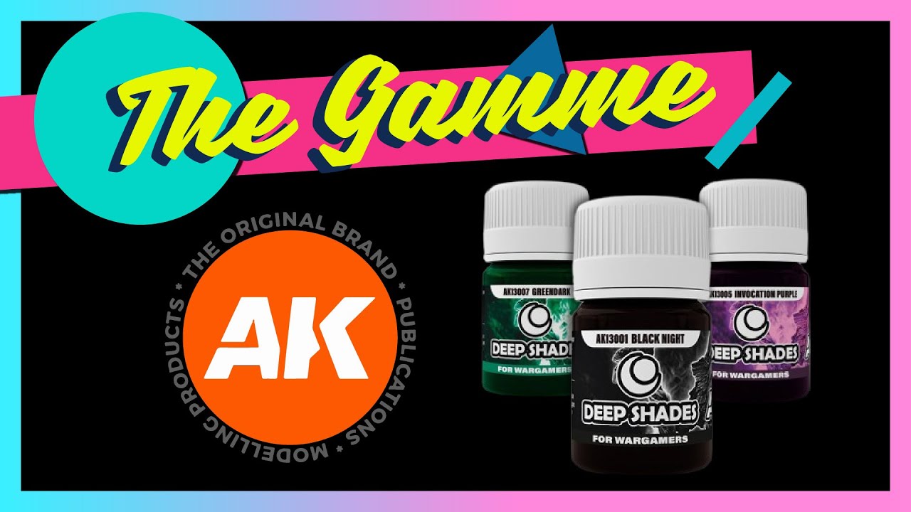 The Gamme - AK Interactive DEEP SHADE