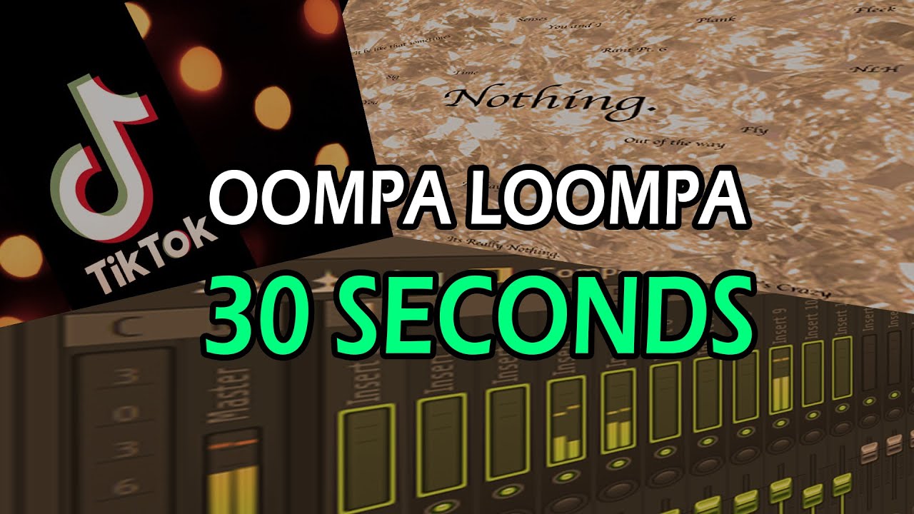 Watch HOW TO MAKE OOMPA LOOMPA BY SIG IN 30 SECONDS on YouTube Watch HOW TO MAKE OOMPA LOOMPA BY SIG IN 30 SECONDS on YouTube