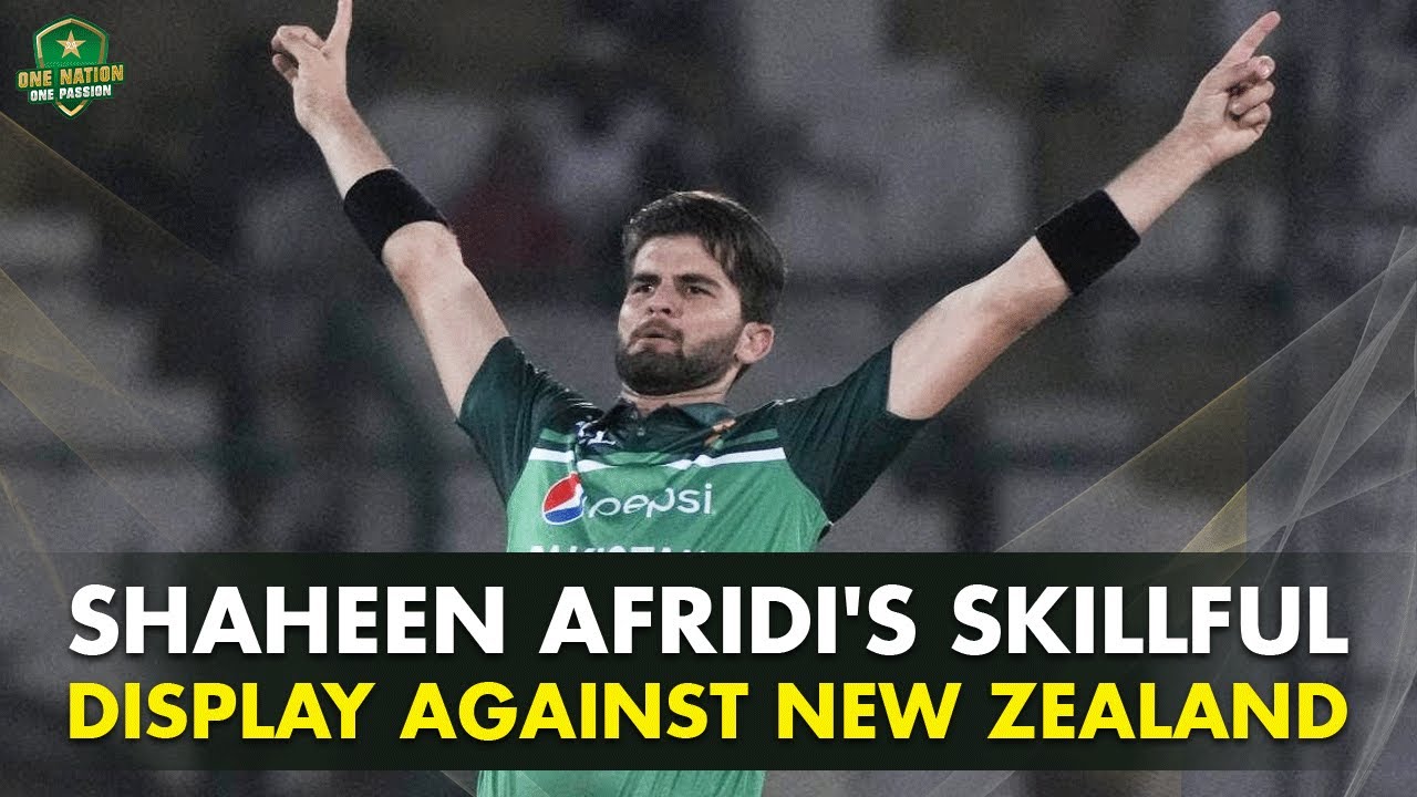 Shaheen Afridi's skillful display against New Zealand 🎯| PCB