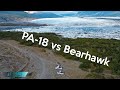 Super Cub vs Bearhawk Patrol Wingtip to Wingtip Comparison