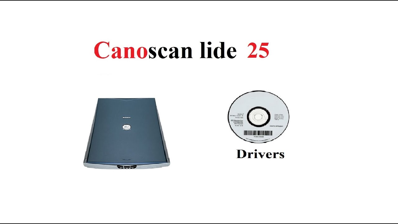 Canoscan Lide 25 Driver Youtube