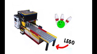 I Built A Working Lego Bowling Alley
