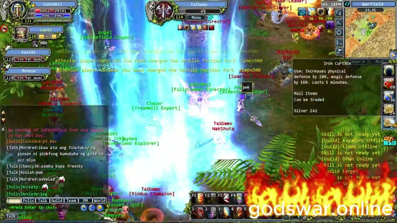 GodsArena Online "Pindus Battlefield JAN 03 2026"