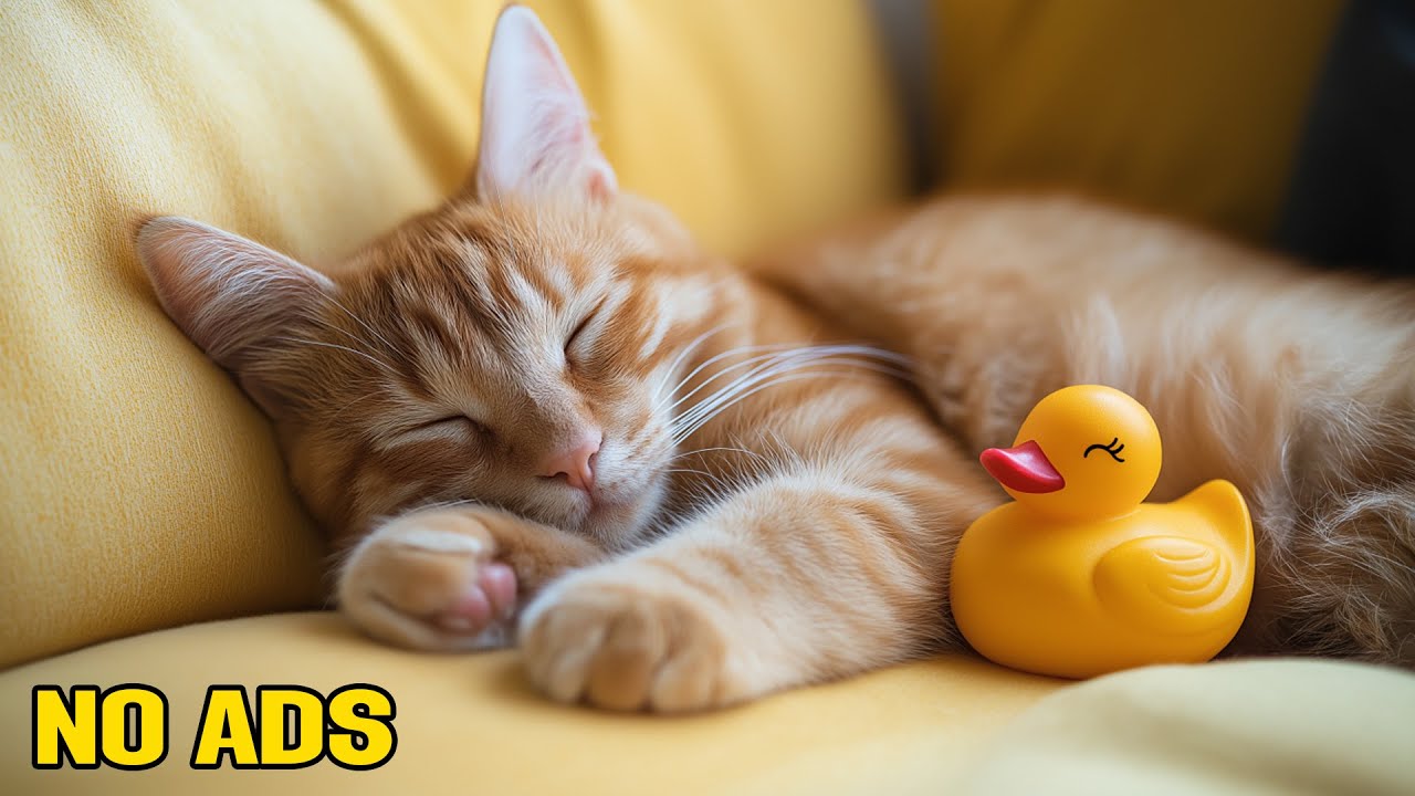 12 Hours Calming Music for Cats 🐈 Calm Sleep Music 😌 Soft Comfort for Anxious Cats 🌿