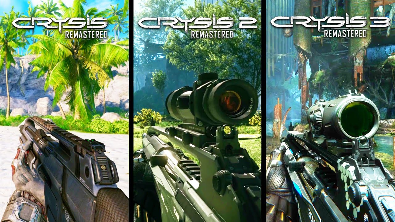 I Compared All CRYSIS REMASTERED Games - YouTube