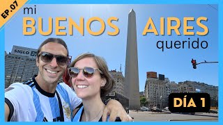 Llegamos a ARGENTINA! 🇦🇷 Primeras IMPRESIONES en BUENOS AIRES 😮 [OBELISCO+Teatro Colón💙] EP.07 #CABA