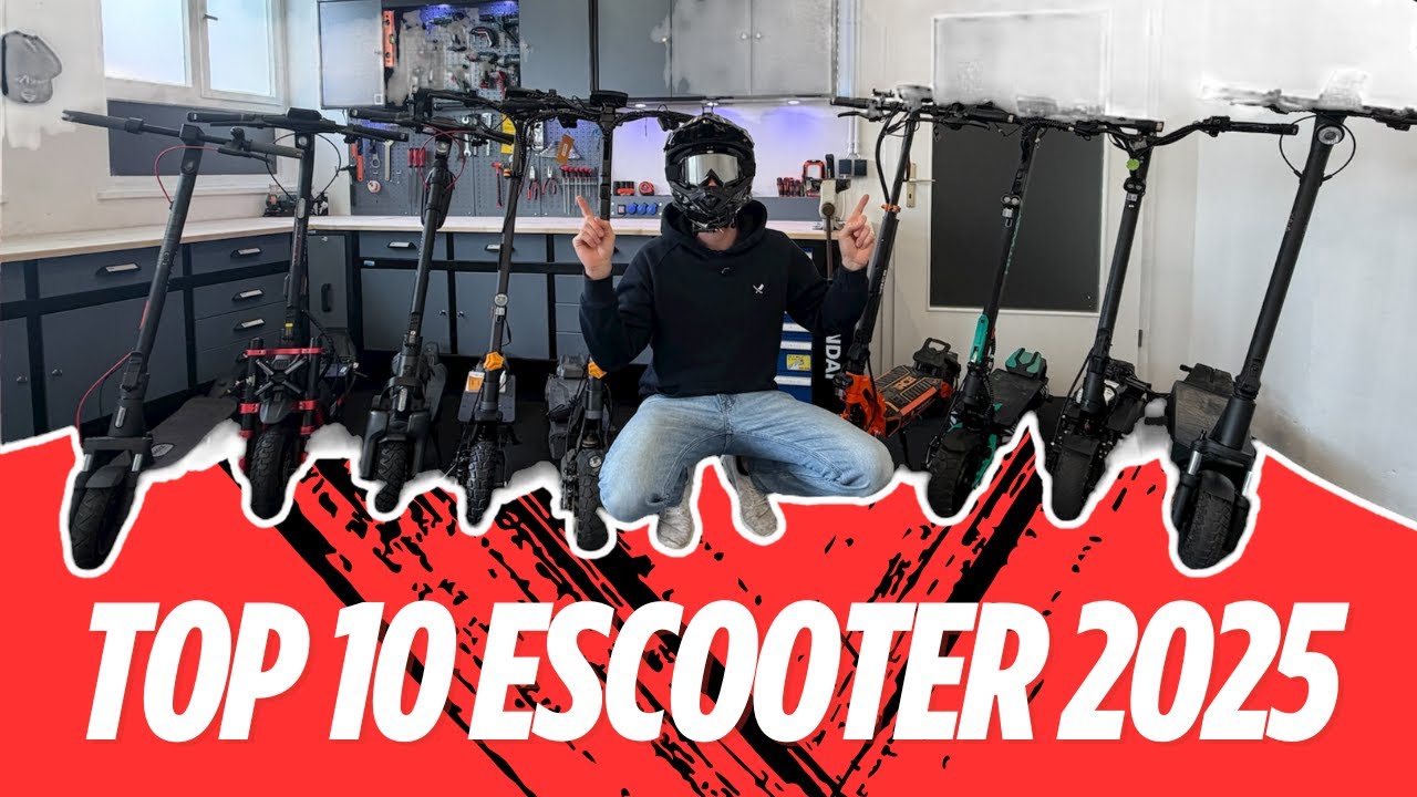 Meine Top 10 E-Scooter 2025 inkl. Rabatte 🔥