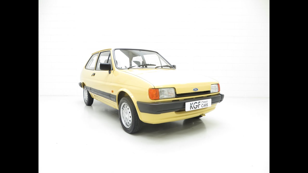 A Delightfully Charming and Pristine Ford Fiesta Mk2 1.1L with Just 40,679 Miles. SOLD!