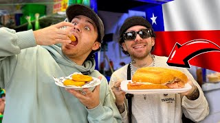 PERUANOS PRUEBAN EL DESAYUNO CHILENO 🇨🇱 (MARRAQUETA)