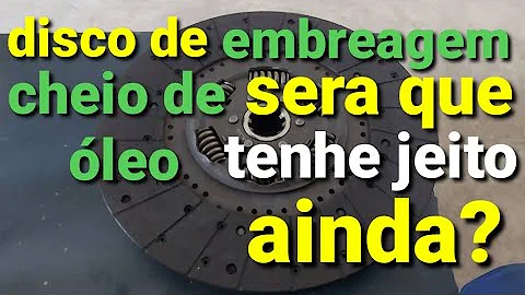 Como tirar óleo do freio a disco?