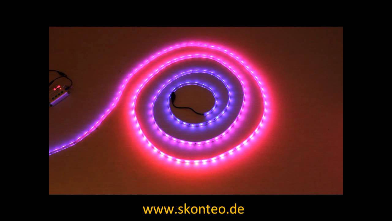 5m D-RGB3 Lauflicht Strip 60 LED/m