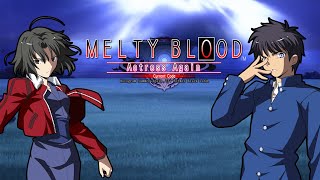 MELTY BLOOD Actress Again: The Space hidden in the moon - Shiki Ryougi vs Shiki Tohno [Extended]