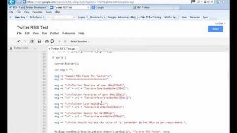 How To Create A Twitter RSS Feed - New Version Since API Switch Off