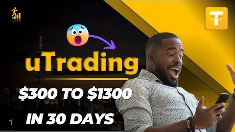 How To Turn $300 to $1300 with Utrading AI BOT Even If You nothing about trading (Best settings)