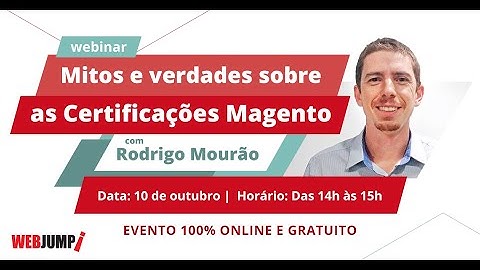 Os mitos e verdades sobre as certificações Magento com Rodrigo Mourão!