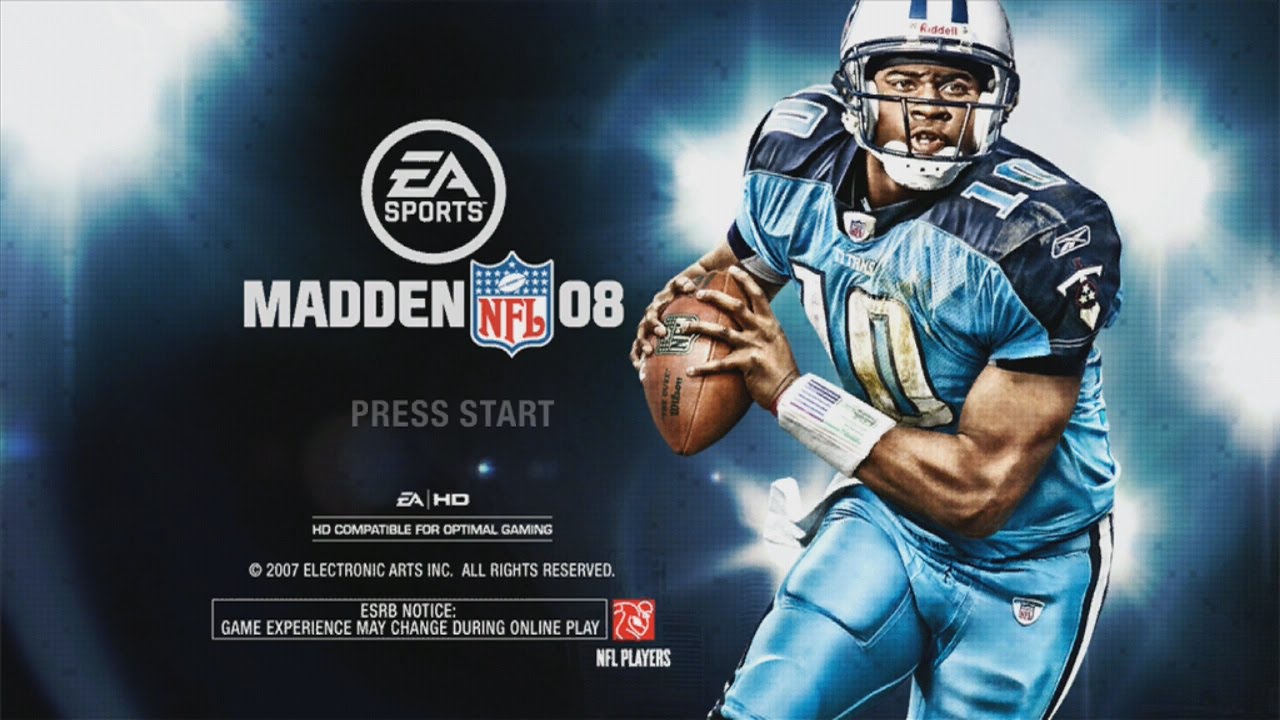 MADDEN 08 XBOX 360 GAMEPLAY RAIDERS VS TITANS SOME GOOD SOME BAD