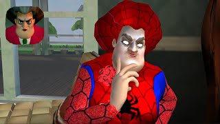 Scary Teacher 3D New Teacher Spider-Man Part 11 Spider-Man TEACHER (Ios,Android)