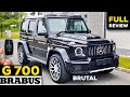 2020 Mercedes AMG G63 BRABUS 700 Widestar FULL Review BRUTAL Sound WILD G Wagon