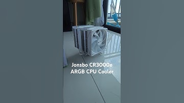 UNBOXING: Jonsbo CR3000E White Dual Air Tower ARGB CPU cooler #pcbuild #ryzen #budget #unboxing #amd