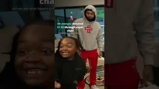 iShowSpeed Gets A ONE MILLION DOLLAR DONATION 😂