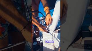 Leerlaufknopf SKS Prüfung!  #sailing #sks schein #prüfung