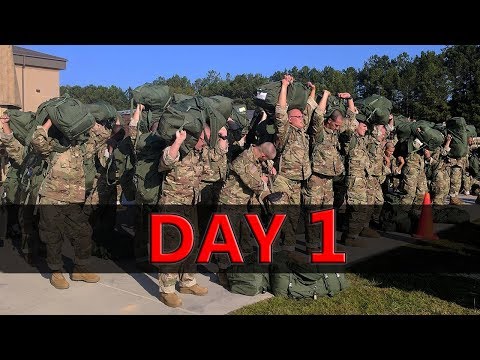 DAY ONE | Army Basic Training | What To Expect