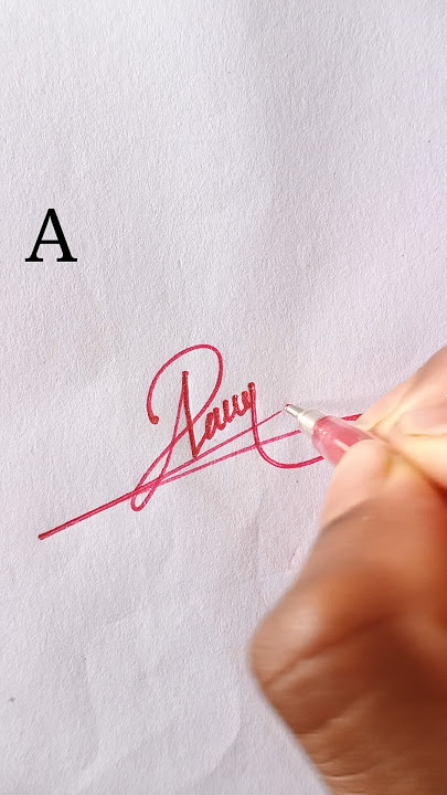 A signature style ideas 😱 #howtosign #learn #viralshort