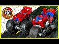 Caleb  isabels ultimate spiderman toy collection  monster trucks goo jit zu  lego compilation