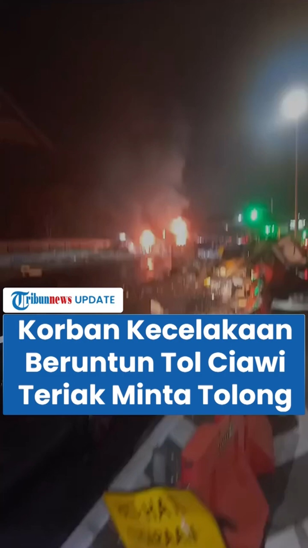 Detik-Detik Korban Kecelakaan Beruntun di Gerbang Tol Ciawi Bogor Minta Tolong, Wajah Berlumur Darah