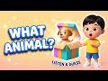 Learn Animals for Toddlers | Kids animal names Goat Cow Horse Donkey Dolphin