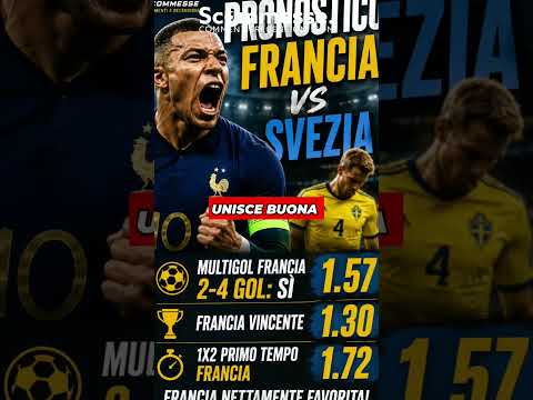 Video ?? Francia ?? Svezia | Pronostico Mondiali 2026 Quote e analisi