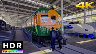 【4K HDR】Kyoto Railway Museum - 2 Hour Virtual Tour