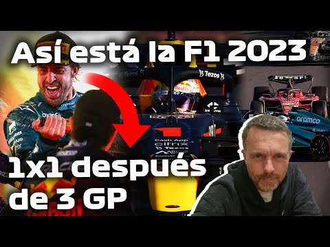 Así está la F1 2023: 1x1 después de 3 Grandes Premios de F1