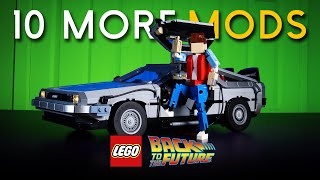 10 MORE MODS you Should Do To Your LEGO Back To The Future DeLorean [10300]