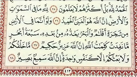 تلاوه خاشعه وماتيسر من سورة لقمان بصوت الاستاذ محمد ربيع 💯