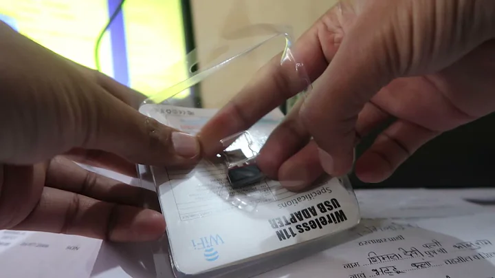 How to install 802.11n wifi receiver without cd in English