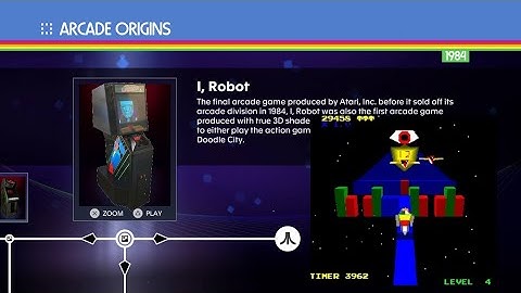 Atari I, Robot from the Anniversary Collection with PROPER controls