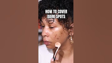 How to cover dark spots and acne scars #hyperpigmentation #acnescars #sephorasquad