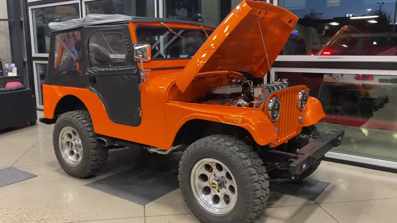 Super clean Hot Rod Jeep CJ5 build walk around! YouTube