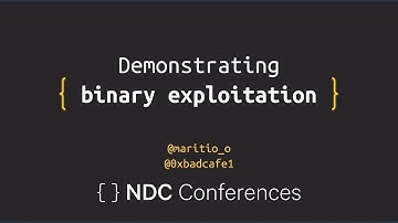 Demostrating Binary Exploitation - Marit Iren Rognli Tokle & Christian Resell - NDC Security 2022