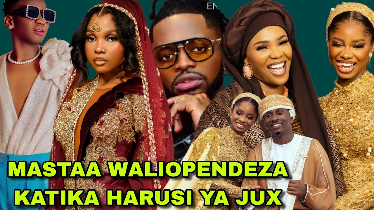 MASTAA WALIOPENDEZA ZAIDI KATIKA HARUSI YA JUX,MAMA JUX ALIPENDEZA ZAIDI.