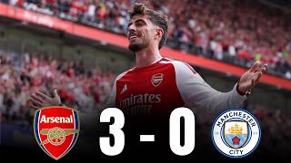 Arsenal vs Manchester City 3-0 Highlights | FA Community Shield 2026 | Full Highlights & All Goals