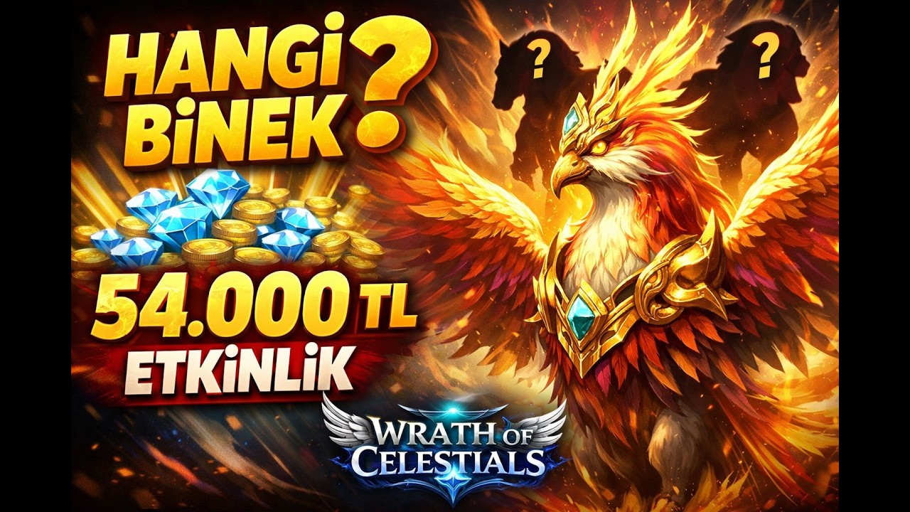 😱 54.000 TL’lik Etkinlikten Sonra Hangi Bineği Aldık?! | Wrath of Celestials