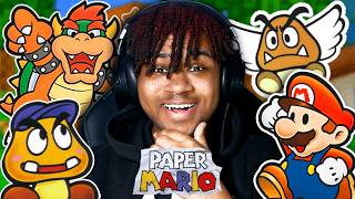 I Played Paper Mario For The First Time!