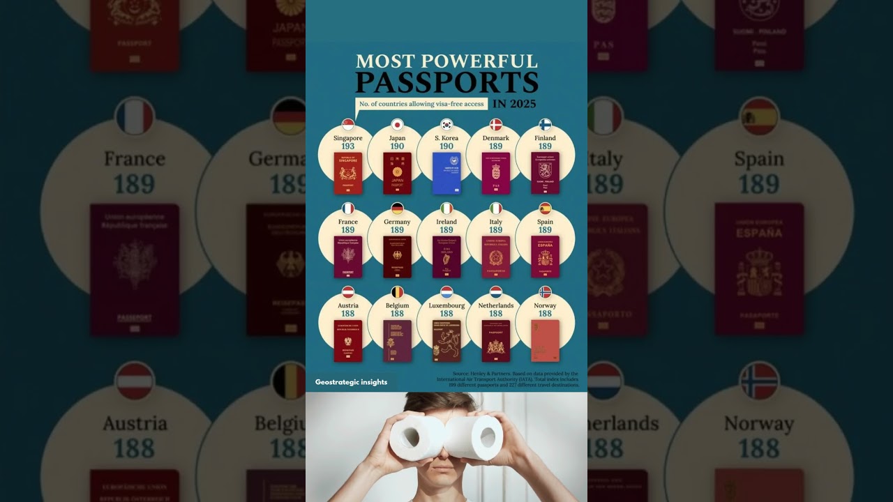 The Most Powerful Passports in 2025 global 
