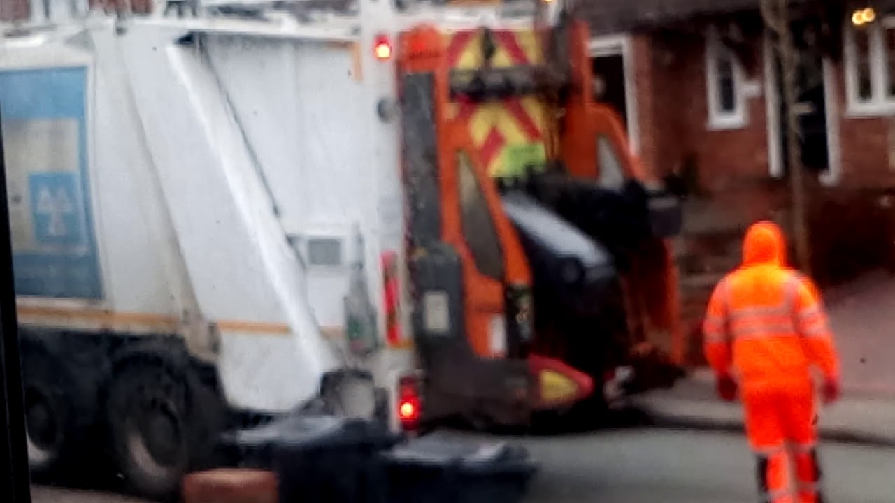 Wheelie Bin Collection My Aunties House 8th January 2018 YouTube