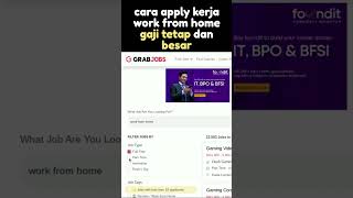 Kerja dari rumah (gaji RM3,000 - RM6,000) sebulan. Apply disini 👉 #buatduitonline #kerjadarirumah